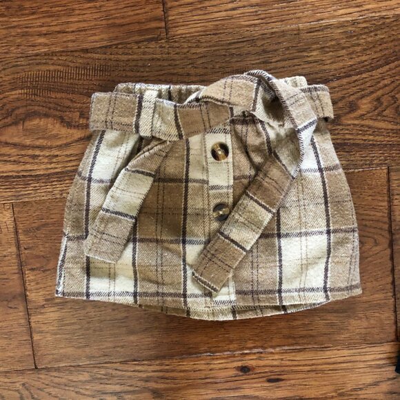 Toddler 24M - Winter Fall Pants and Skirt Bundle - Set of 4 - Plaid Velvet Candy - Picture 9 of 9